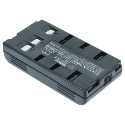 Camera 2x Battery replaces JVC BN-V22U, BN-V20, BN-V24U, BN-V22, BN-V20US, BN-V20U - 2000 mAh 6 V NiMH