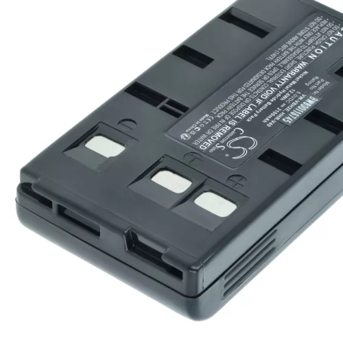 Camera 3x Battery replaces JVC BN-V22U, BN-V20, BN-V24U, BN-V22, BN-V20US, BN-V20U - 2000 mAh 6 V NiMH