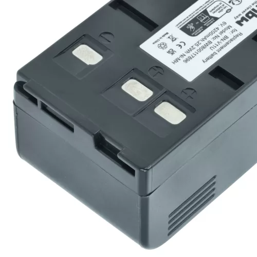 2x Akku ersetzt JVC BN-V22U, BN-V20, BN-V25, BN-V24U, BN-V22, BN-V20US, BN-V20U - 4200mAh, 6V, NiMH