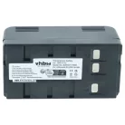 3x Battery replaces JVC BN-V22U, BN-V20, BN-V25, BN-V24U, BN-V22, BN-V20US, BN-V20U - 4200mAh, 6V, NiMH