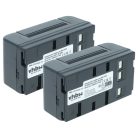 2x Akku ersetzt JVC BN-V22U, BN-V20, BN-V25, BN-V24U, BN-V22, BN-V20US, BN-V20U - 4000mAh, 6V, NiMH