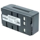 3x Battery replaces JVC BN-V22U, BN-V20, BN-V25, BN-V24U, BN-V22, BN-V20US, BN-V20U - 4000mAh, 6V, NiMH