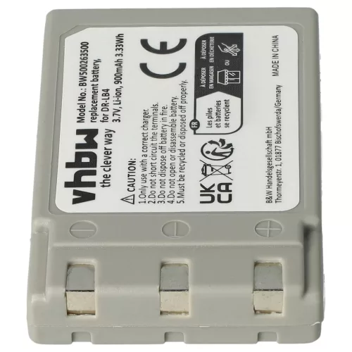 VHBW Battery Concord 431-XXX - 750 mAh 3.7 V Li-Ion