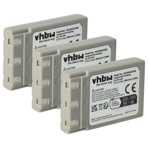 VHBW Battery Concord 431-XXX - 750 mAh 3.7 V Li-Ion
