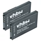 VHBW Akku Kyocera BP780s Ersatz - 700 mAh 3,7 V Li-Ion