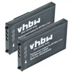 VHBW Akku Kyocera BP780s Ersatz - 700 mAh 3,7 V Li-Ion
