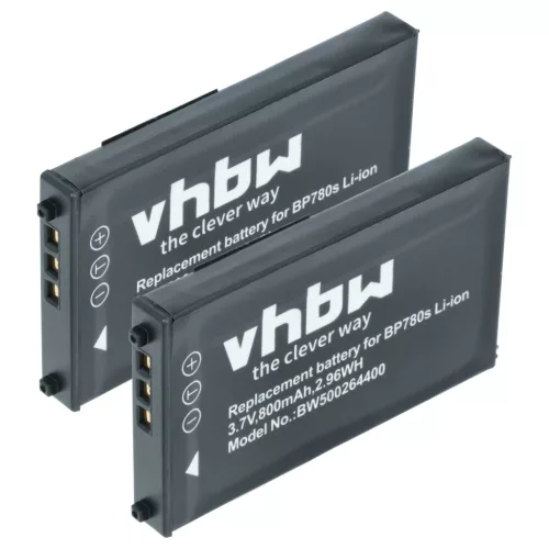 VHBW Akku Kyocera BP780s Ersatz - 700 mAh 3,7 V Li-Ion