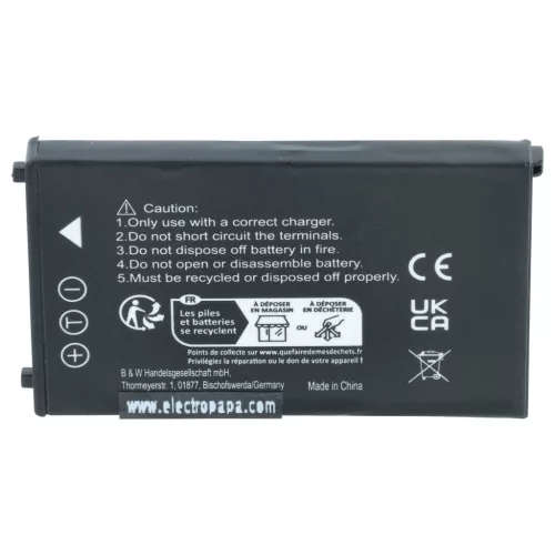 VHBW Akku Kyocera BP780s Ersatz - 700 mAh 3,7 V Li-Ion