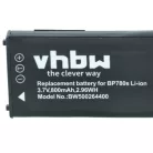 VHBW Akku Kyocera BP780s Ersatz - 700 mAh 3,7 V Li-Ion