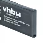 VHBW Akku Kyocera BP780s Ersatz - 700 mAh 3,7 V Li-Ion