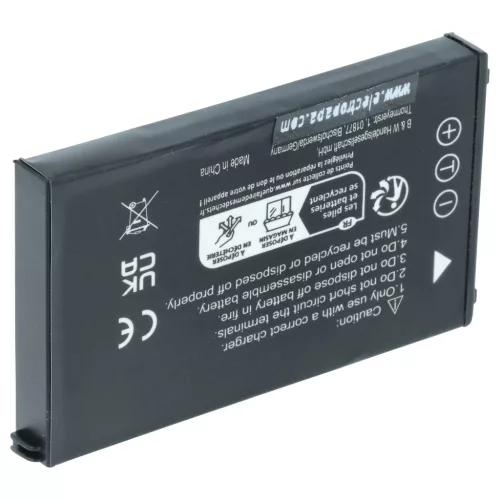 VHBW Akku Kyocera BP780s Ersatz - 700 mAh 3,7 V Li-Ion