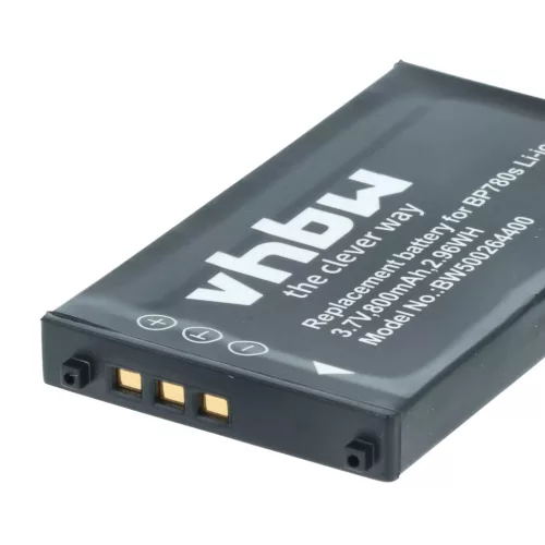 VHBW Akku Kyocera BP780s Ersatz - 700 mAh 3,7 V Li-Ion