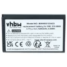 VHBW Videokamera Akku Liquid Image 510-9900, 055 - 1200 mAh 3,7 V Li-Ion
