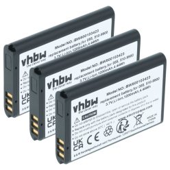   VHBW Videokamera Akku Liquid Image 510-9900, 055 - 1200 mAh 3,7 V Li-Ion