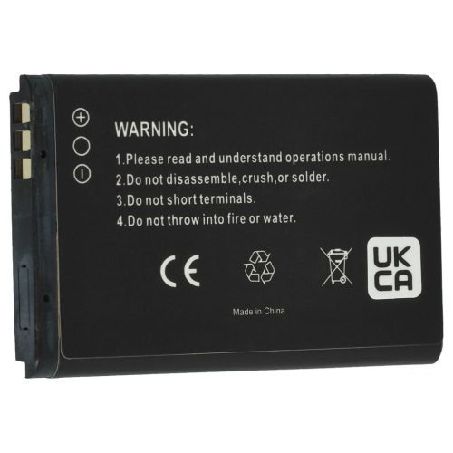 Mobile Phone 3x Battery replaces Alcatel RTR001F01, 3BN67332AA, 10000058 - 700 mAh 3.7 V Li-Ion