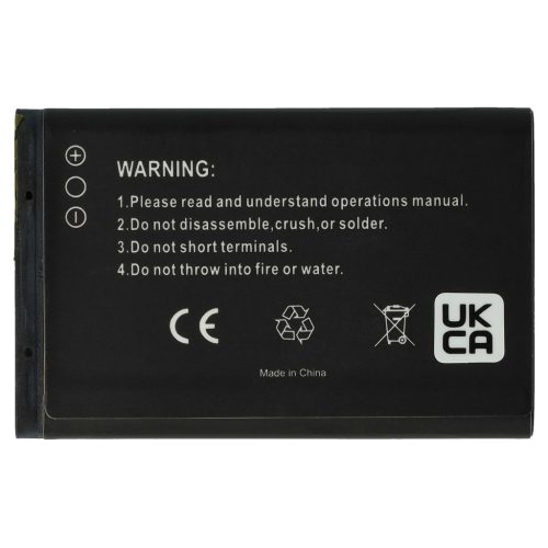 Mobile Phone 3x Battery replaces Alcatel RTR001F01, 3BN67332AA, 10000058 - 700 mAh 3.7 V Li-Ion