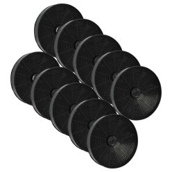   VHBW Cooker Hood Carbon Filter 50290909006, 50246307008 - 17.3 cm