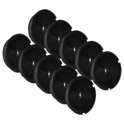   10x Activated Carbon Filter as Replacement for Beko 9174220018, 9199001580 for Philips Hob - 19 cm