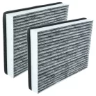 VHBW Carbon Filter Miele 20228038, DKF 36-P - 2 pcs