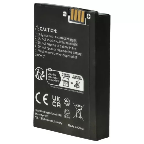 VHBW Radio Battery BT90, BT110, HKLN4440B - 2000 mAh 3.7 V Li-Polymer