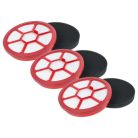 VHBW Staubsauger Motorfilter Dirt Devil Infinity Rebel - 15,3 x 15,3 cm