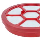 VHBW Staubsauger Motorfilter Dirt Devil Infinity Rebel - 15,3 x 15,3 cm