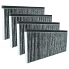 VHBW Activated Carbon Filter Replacement for Bosch 11008080 - 45.5 x 20.0 x 2.3 cm