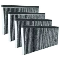   VHBW Activated Carbon Filter Replacement for Bosch 11008080 - 45.5 x 20.0 x 2.3 cm