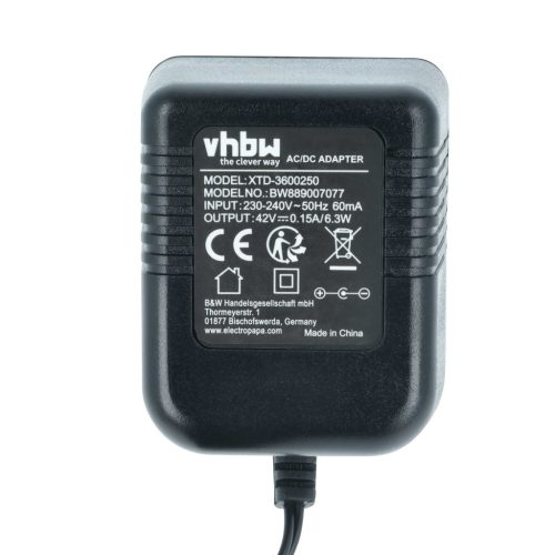 VHBW Netzadapter zur Ersatz für Alcatel 1AF00446CAAA, für Alcatel Festnetztelefon – 300 cm