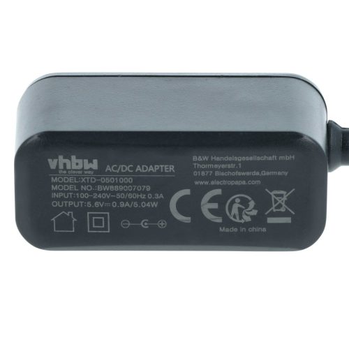 VHBW Hálózati adapter NEDO 062510-900 - 5,6 V / 0,9 A