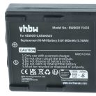 VHBW Remote Control Battery 68300510, 68300520, 68300525 - 600 mAh 9.6 V NiMH