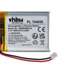 VHBW Akku Fatboy PN704050 - 1600 mAh 3,7 V Li-Polymer