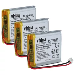VHBW Battery Fatboy PN704050 - 1600 mAh 3.7 V Li-polymer