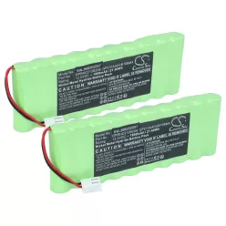   VHBW Sliding Gate Battery Ansmann 2412-3011 replacement - 1800 mAh 12 V NiMH