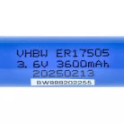 VHBW Special Battery ER17505 / SB-A01 / LS17500 / ER17/50 - 3600 mAh 3.6 V Li-MnO2