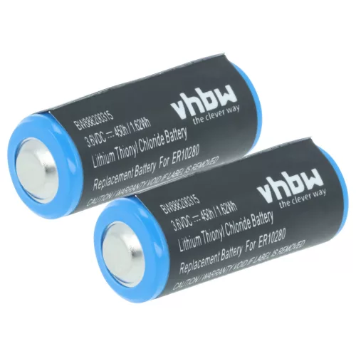 VHBW ER10280 Akku - 450 mAh 3,6 V Li-SOCl2