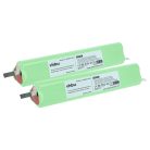 VHBW Rollladen Akku Velux 946933, 946987, 946930 - 2200 mAh 10,8 V NiMH