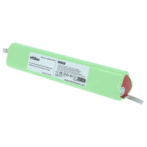 VHBW Rollladen Akku Velux 946933, 946987, 946930 - 2200 mAh 10,8 V NiMH
