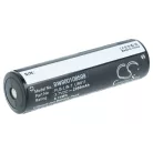 VHBW Taschenlampenakku FLB-LIN-7, UR611 - 2200 mAh 3,7 V Li-Ion