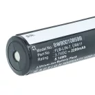 VHBW Taschenlampenakku FLB-LIN-7, UR611 - 2200 mAh 3,7 V Li-Ion