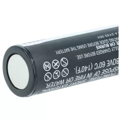 VHBW Taschenlampenakku FLB-LIN-7, UR611 - 2200 mAh 3,7 V Li-Ion