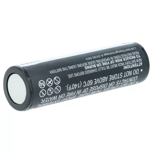 VHBW Taschenlampe Akku FLB-LIN-7, UR611 - 2200 mAh 3,7 V Li-Ion