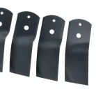 4x Cserepenge Stiga 1134-6238-01, 1134-9119-01, 1134-7880-01 Akkumulátoros Fűnyíróhoz - Steelblack