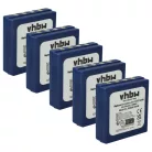VHBW Radio Akku HBC BA222060, BA222061, BA203060, FBFUB03, AF-FUB03M, KH68302500 - 700 mAh 6 V NiMH