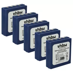   VHBW Radio Akku HBC BA222060, BA222061, BA203060, FBFUB03, AF-FUB03M, KH68302500 - 700 mAh 6 V NiMH