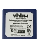 VHBW Radio Akku HBC BA222060, BA222061, BA203060, FBFUB03, AF-FUB03M, KH68302500 - 700 mAh 6 V NiMH