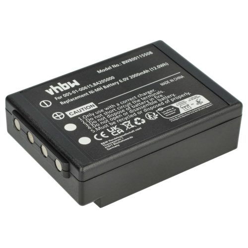 VHBW Távirányító Akkumulátor 005-01-00615, BA205000, BA205030 - 2000 mAh 6 V NiMH