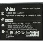 VHBW Fernbedienungsakku 005-01-00615, BA205000, BA205030 - 2000 mAh 6 V NiMH