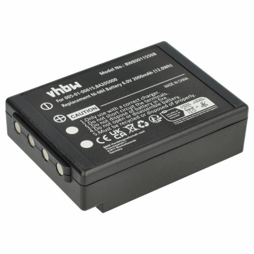 VHBW Fernbedienungsakku 005-01-00615, BA205000, BA205030 - 2000 mAh 6 V NiMH