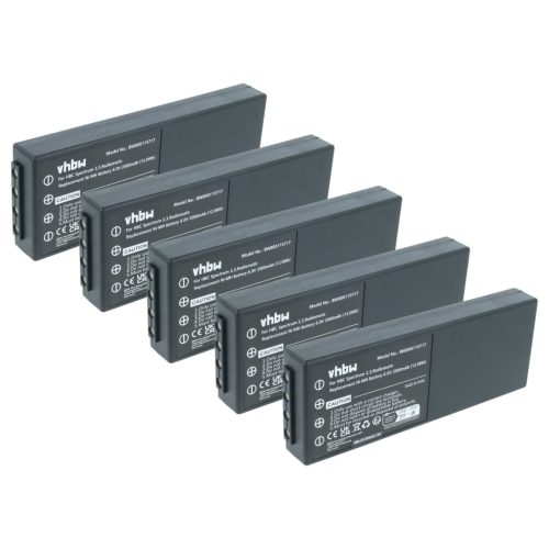 VHBW Fernbedienung Akku 005-01-00466, BA210 - 2000 mAh 6 V NiMH